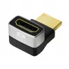 LogiLink AH0007A HDMI adapteris, 270° kampu, HDMI Type A patinas į patelę, 8K/60Hz, 48Gbps, HDMI 2.1, juodas