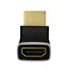 LogiLink AH0007A HDMI adapteris, 270° kampu, HDMI Type A patinas į patelę, 8K/60Hz, 48Gbps, HDMI 2.1, juodas