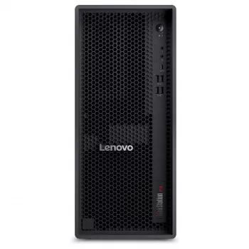 Lenovo ThinkStation P4 30KN 30KN003GGE bokštinė darbo stotis - AMD Ryzen 5 Pro 9655 3.9GHz, 32GB RAM, 512GB NVMe SSD, Radeon Graphics, Windows 11 Pro, monitorius
