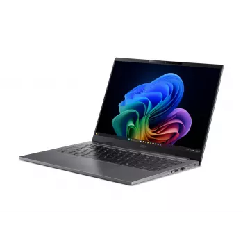 Acer TravelMate X4 14 AI TMX414-51-TCO – 180° vyris – Intel Core Ultra 5 228V / 2,1 GHz – Win 11 Pro – Arc Graphics 130V – 32 GB RAM – 512 GB SSD QLC – 35,6 cm (14 colių)