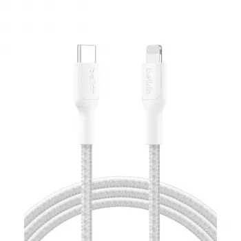 Belkin BOOSTCHARGE pintas USB-C į Lightning laidas 2m baltas