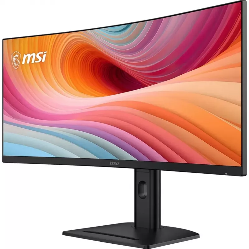 MSI PRO MP341CQPHGN E12 34 colių 1500R lenktas VA WQHD 100Hz HDR Ready monitorius