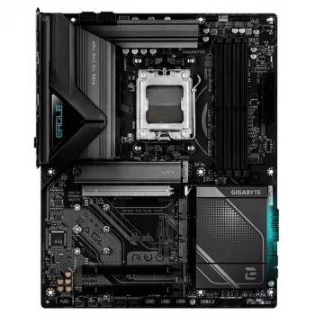 GIGABYTE X870E EAGLE WIFI7 AM5 ATX pagrindinė plokštė, 4x DDR5, HDMI, DP, 4x M.2, USB4, Wi-Fi 7, 5GbE