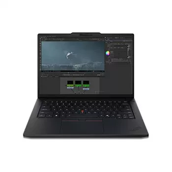 Lenovo ThinkPad P14s Gen 7 21XJ - 14,5 colio WUXGA IPS - Intel Core Ultra 7 366H - 64GB RAM - 1TB NVMe SSD - NVIDIA RTX PRO 500 Blackwell - Windows 11 Pro - Wi-Fi 7 - Juoda