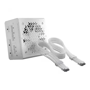 CORSAIR RMe White Series RM850e 2026 Cybenetics Platinum sertifikuotas 850W pilnai modulinis ATX maitinimo blokas