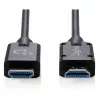 DIGITUS Armored HDMI 2.1 aktyvus optinis kabelis, 8K UHD, 20 m, juodas