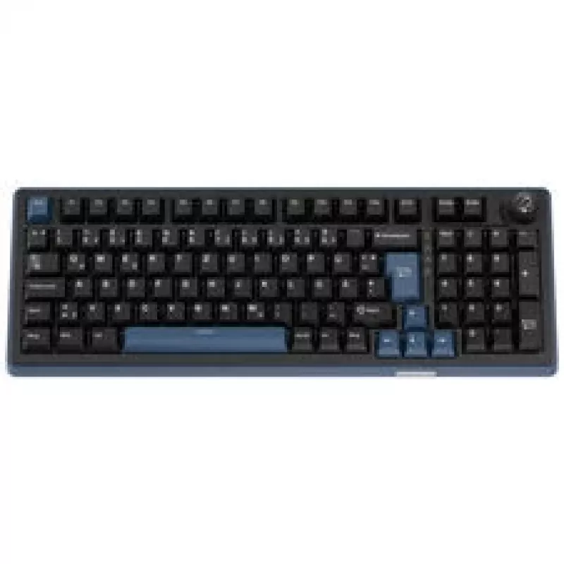Ducky OK-M 98 žaidimų klaviatūra, 98% išdėstymas, karštai keičiami jungikliai, RGB, ISO - KTT linijiniai jungikliai