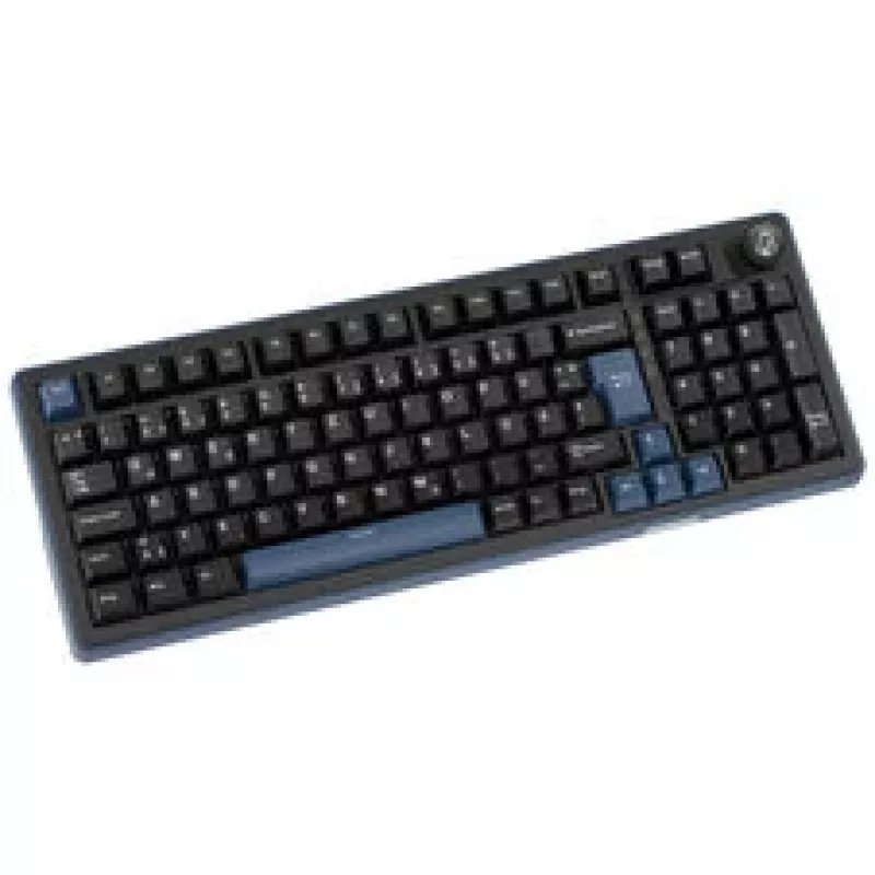 Ducky OK-M 98 žaidimų klaviatūra, 98% išdėstymas, karštai keičiami jungikliai, RGB, ISO - KTT linijiniai jungikliai