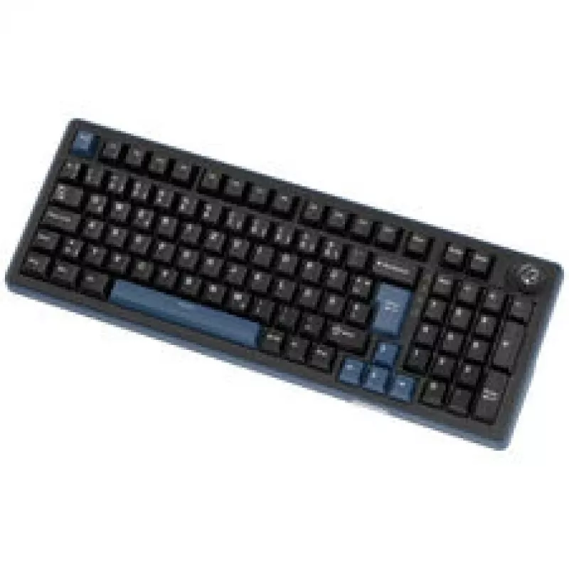 Ducky OK-M 98 žaidimų klaviatūra, 98% išdėstymas, karštai keičiami jungikliai, RGB, ISO - KTT linijiniai jungikliai