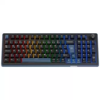 Ducky OK-M 98 žaidimų klaviatūra, 98% išdėstymas, karštai keičiami jungikliai, RGB, ISO - KTT linijiniai jungikliai