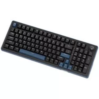 Ducky OK-M 98 žaidimų klaviatūra, 98% išdėstymas, karšto keitimo, RGB, ANSI - KTT Baby Blue jungikliai