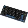 Ducky OK-M 75 75% mechaninė žaidimų klaviatūra, karštai keičiami KTT Tactile jungikliai, RGB foninis apšvietimas, ISO, juoda