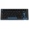 Ducky OK-M 75 75% mechaninė žaidimų klaviatūra, karštai keičiami KTT Tactile jungikliai, RGB foninis apšvietimas, ISO, juoda