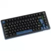 Ducky OK-M 75 75% mechaninė žaidimų klaviatūra, karštai keičiami KTT Tactile jungikliai, RGB foninis apšvietimas, ISO, juoda