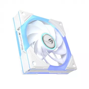 ASUS ROG Eurux GR120 ARGB Reverse Fan White Edition, 120 mm, vieneto pakuotė