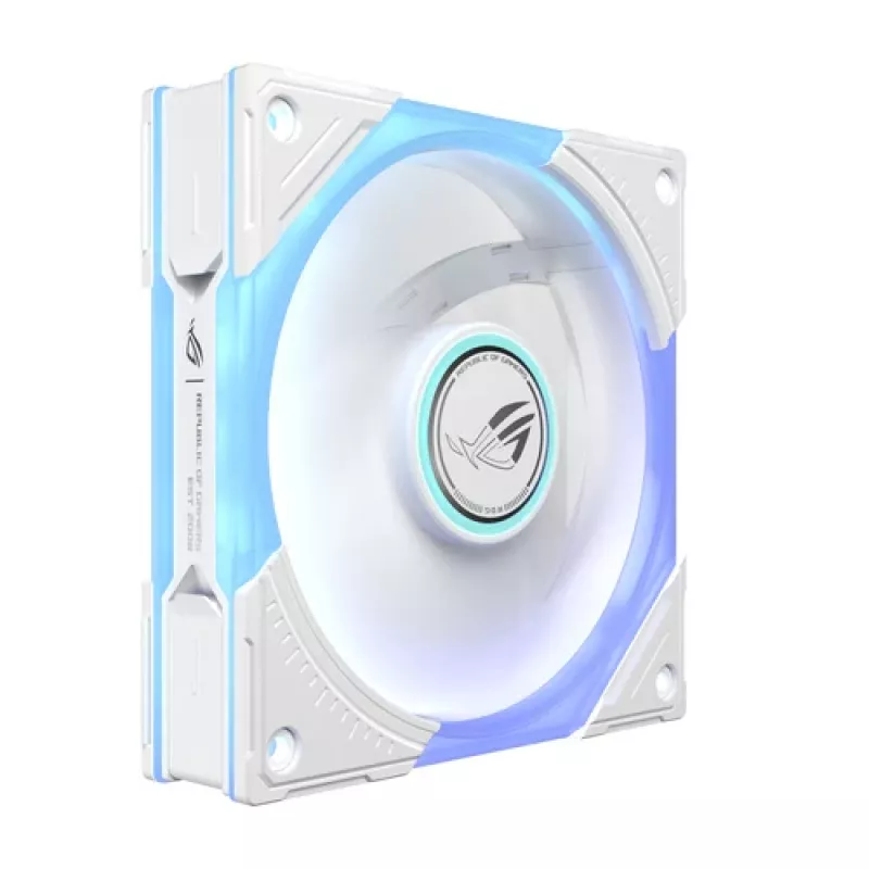 ASUS ROG Eurux GR120 ARGB Reverse Fan White Edition, 120 mm, vieneto pakuotė
