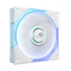 ASUS ROG Eurux GR120 ARGB Reverse Fan White Edition, 120 mm, vieneto pakuotė