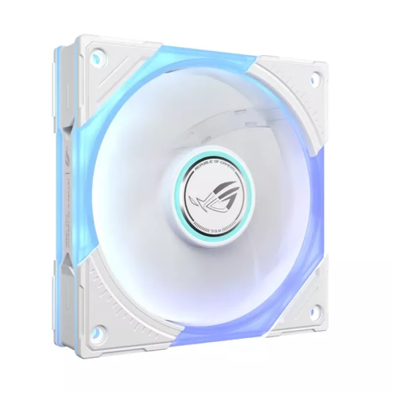 ASUS ROG Eurux GR120 ARGB Reverse Fan White Edition, 120 mm, vieneto pakuotė