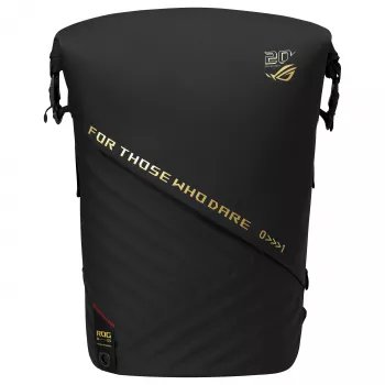 ASUS ROG Slash Backpack BP3802 Edition 20 - 16L vandeniui atspari Cordura kuprinė nešiojamam kompiuteriui iki 17,3 colio, juoda