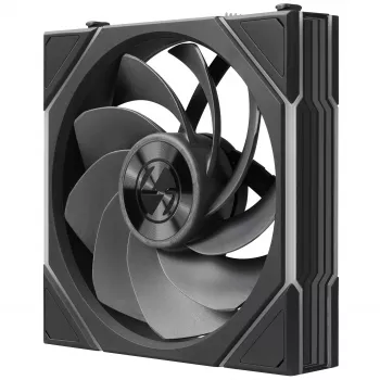Lian Li UNI FAN TL FLEX Wireless ARGB Reverse Blade 120mm ventiliatorius - juodas