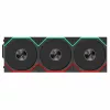 Lian Li UNI FAN TL FLEX Wireless ARGB 120 mm ventiliatoriai 3 vnt. su valdikliu – juodi