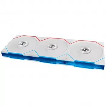 Lian Li UNI FAN TL FLEX Wireless ARGB 120mm ventiliatorius, baltas, 3 vnt. su valdikliu