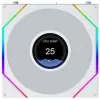 Lian Li UNI FAN TL LCD FLEX Wireless ARGB Reverse Blade 120mm ventiliatorius - baltas
