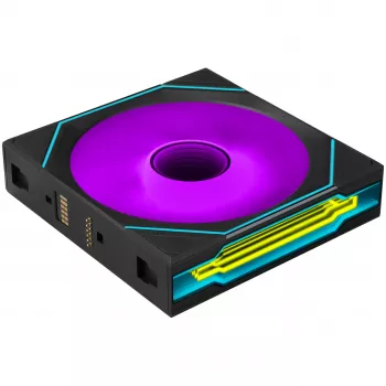 Lian Li UNI FAN SL-INF FLEX Wireless ARGB Reverse Blade 120mm ventiliatorius – juodas