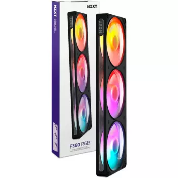 NZXT F360 RGB 360 mm All-in-One skysčio aušintuvas procesoriui - juodas