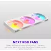 NZXT F360 RGB White 360 mm All-in-One skysčio aušintuvas procesoriui