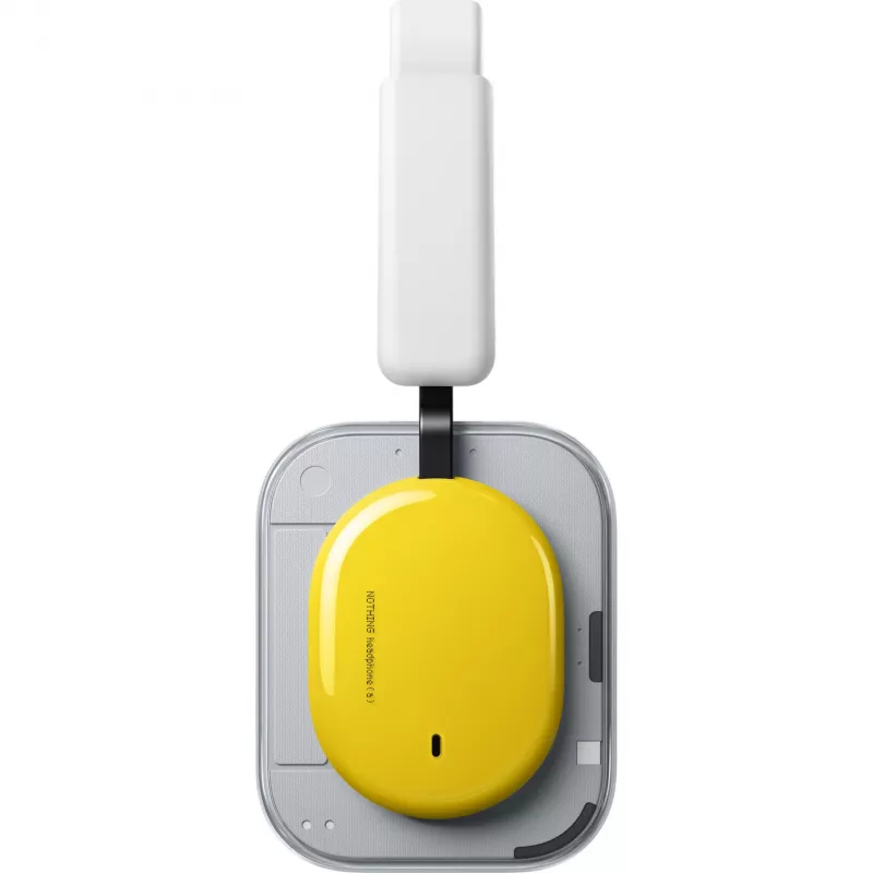 Nothing Headphone (a) ausinės per ausį Geltonos - Bluetooth 5.3, LDAC, ANC, 42.5h baterija