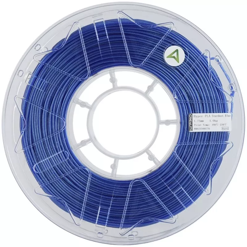 Creality PLA Hyper RFID Stardust Blue 1,75 mm 1 kg filamentas