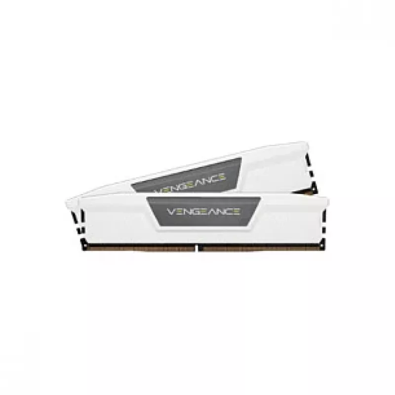 CORSAIR Vengeance RGB 32GB (2x16GB) DDR5 6000MHz CL38 baltos spalvos atminties rinkinys