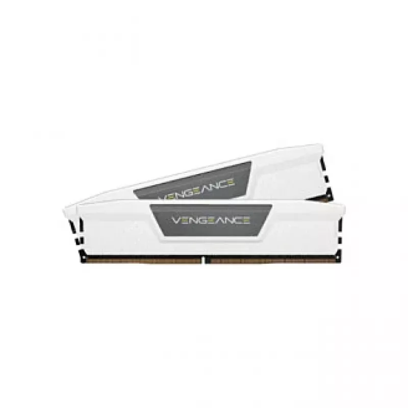 CORSAIR Vengeance RGB 32GB (2x16GB) DDR5 6000MHz CL38 baltos spalvos atminties rinkinys
