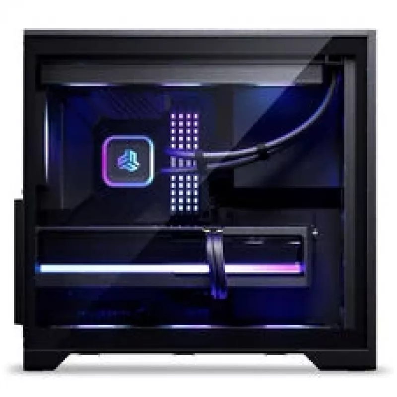 Phanteks XT M5 Midi-Tower kompiuterio korpusas, ATX, tinklinis priekis, grūdintas stiklas, 3x D-RGB ventiliatoriai, juodas