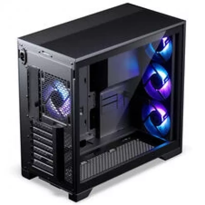 Phanteks XT M5 Midi-Tower kompiuterio korpusas, ATX, tinklinis priekis, grūdintas stiklas, 3x D-RGB ventiliatoriai, juodas
