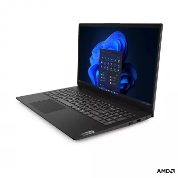 Lenovo V15 G6 AMN 83VD 15,6 colio FHD nešiojamas kompiuteris - AMD Ryzen 5 7520U, 16GB RAM, 512GB SSD, Windows 11 Pro, Iron Grey