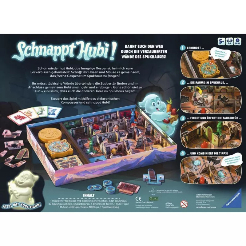 Ravensburger Schnappt Hubi! Elektroninis kooperacinis vaikų stalo žaidimas - Kinderspiel des Jahres 2012 nugalėtojas