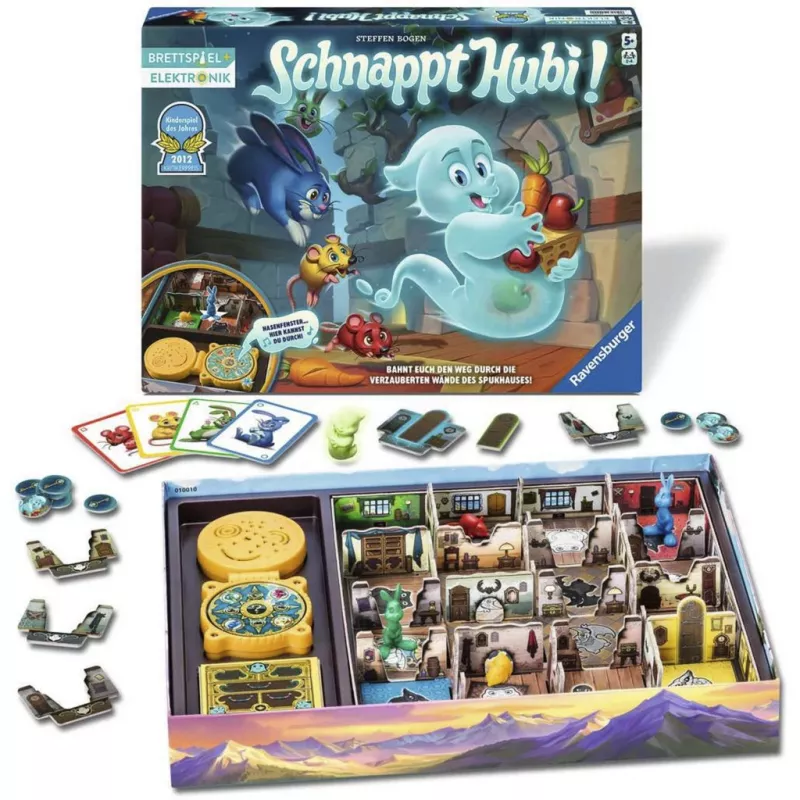 Ravensburger Schnappt Hubi! Elektroninis kooperacinis vaikų stalo žaidimas - Kinderspiel des Jahres 2012 nugalėtojas