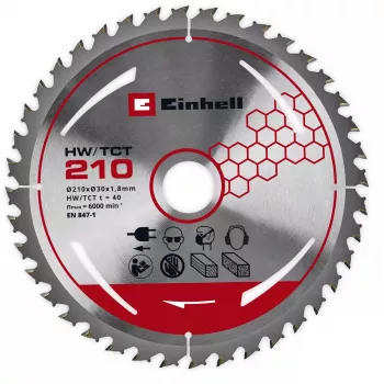 Einhell TE-TS 36/8 T Li-Solo belaidis diskinis pjūklas 210 mm (4340455)
