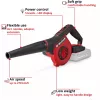 Einhell Power X-Change belaidis pūtikas TE-CB 18/270 Li - Solo (18 V, raudonas/juodas, be akumuliatoriaus)