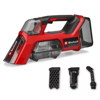 Einhell TE-SCL 18/200 Li-Solo belaidis šlapio ir sauso valymo siurblys su plovimo funkcija, 20L nerūdijančio plieno bakas, 18V Power X-Change, be akumuliatoriaus