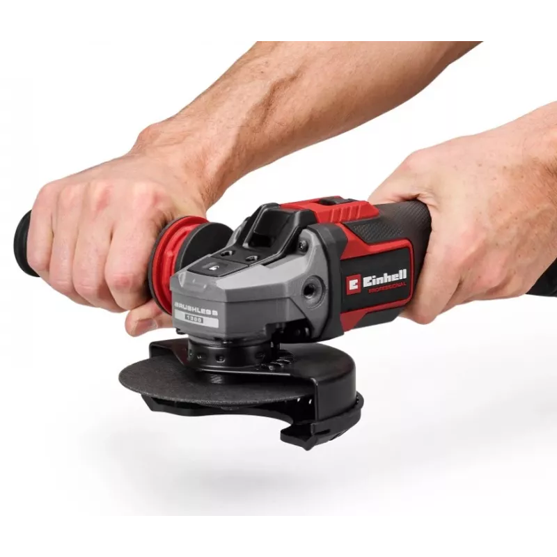 Einhell TP-AG 18/125-13 Q Li BL-Solo belaidis kampinis šlifuoklis 125 mm, be šepetėlių, 18V Power X-Change (be akumuliatoriaus)