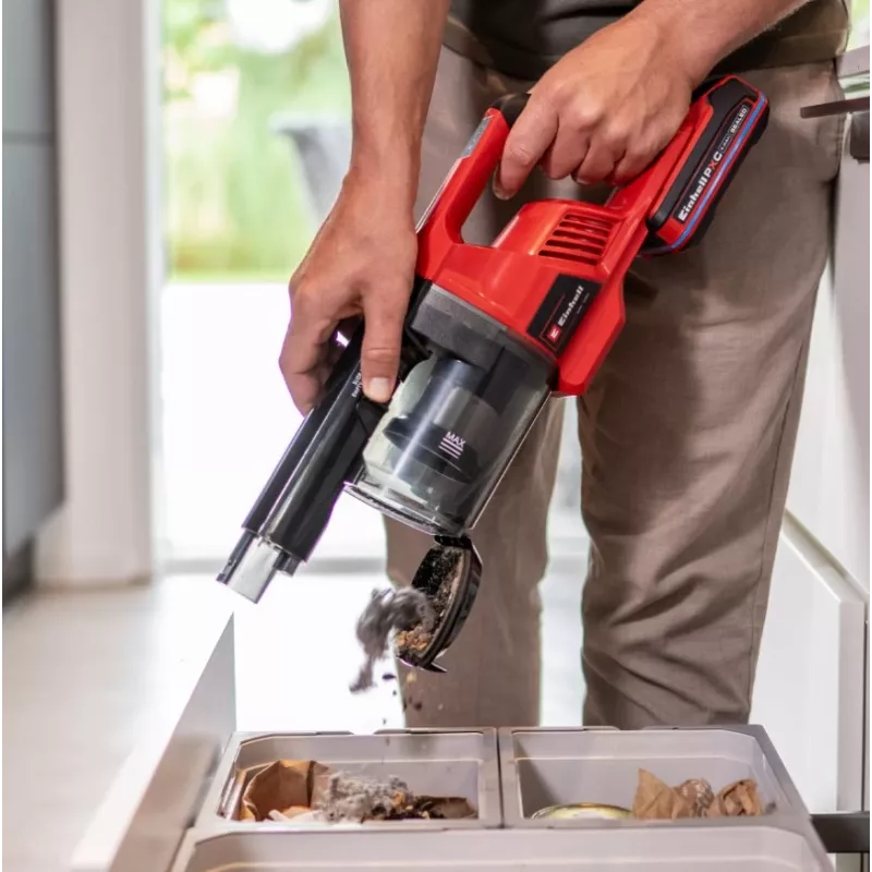 Einhell TE-SV 18 Li-FLX-Solo belaidis lazdelinis dulkių siurblys 18V, be akumuliatoriaus
