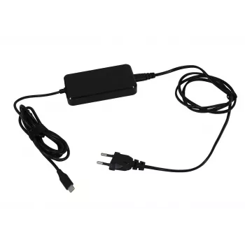 ALLNET 90W USB-C GaN PD maitinimo adapteris su 2,8 m kabeliu - juodas