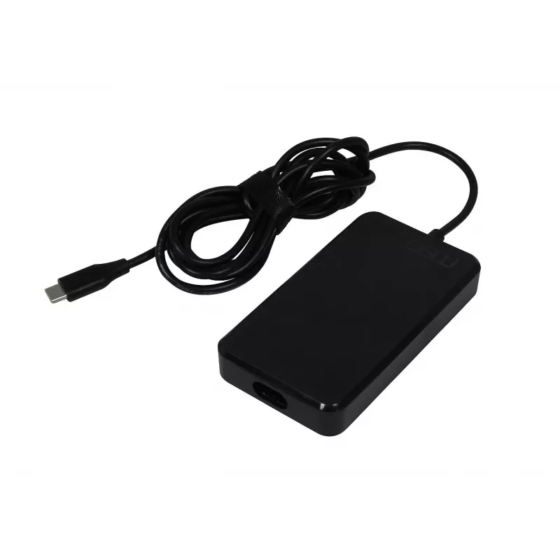 ALLNET 90W USB-C GaN PD maitinimo adapteris su 2,8 m kabeliu - juodas