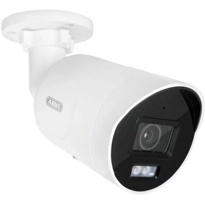 ABUS 4 MP IP Mini vamzdinė kamera su 2,8 mm objektyvu, IR ir balta šviesa naktiniam matymui