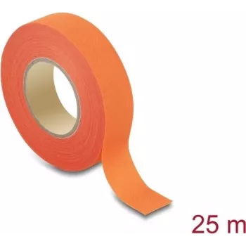 Delock Fabric Tape 25 m x 19 mm plėšoma lipni juosta oranžinė