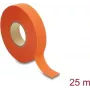 Delock Fabric Tape 25 m x 19 mm plyšimui atspari lipni juosta oranžinė