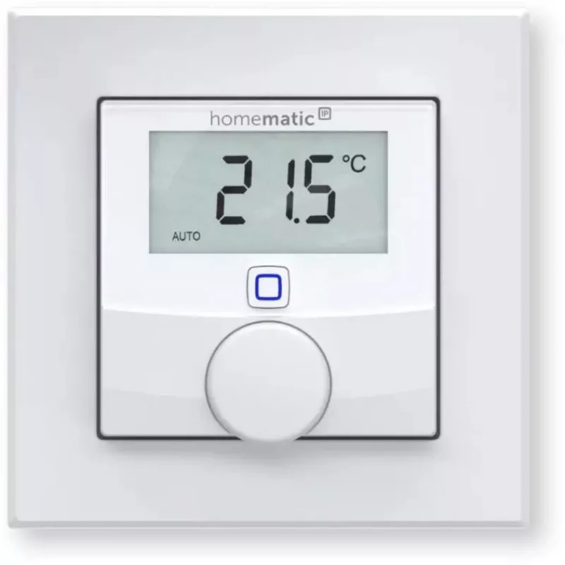 Homematic IP sieninis termostatas su drėgmės jutikliu WTH-3